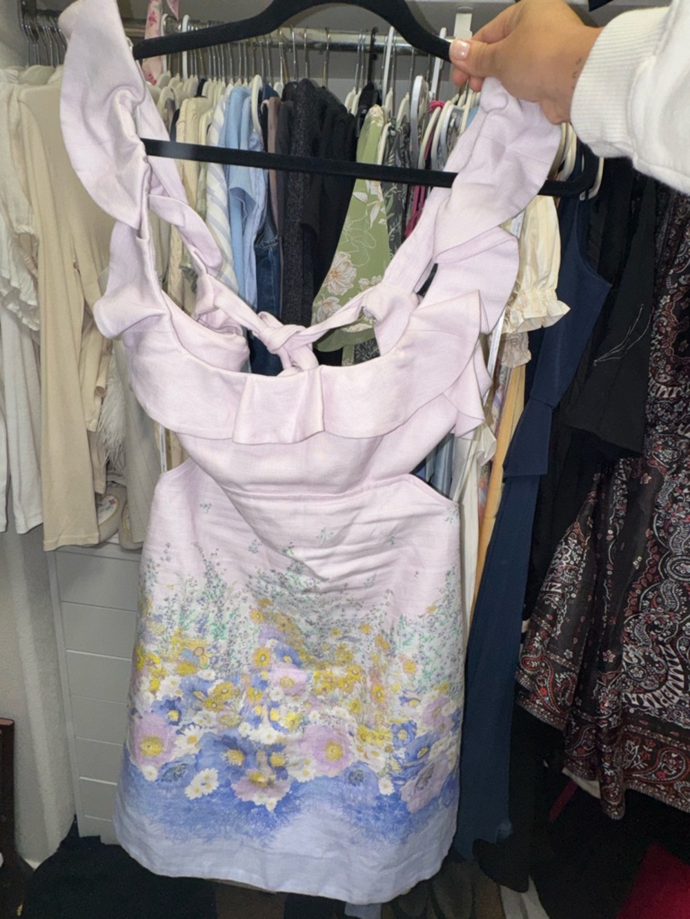 Zimmermann Pink Textured Dress